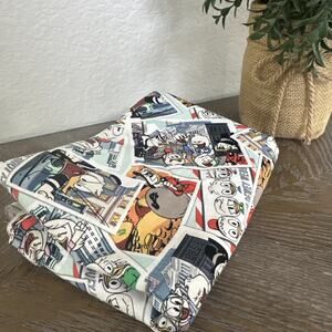 Disney Springs Creative Duck Tales fabric Huey Louie Dewey Donald 43x44"